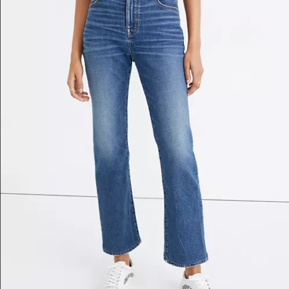 Madewell Slim Demi-Boot Jeans NWT